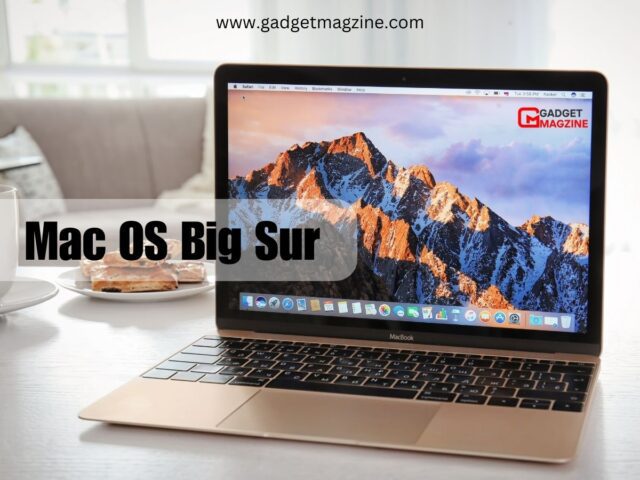 Mac OS Big Sur